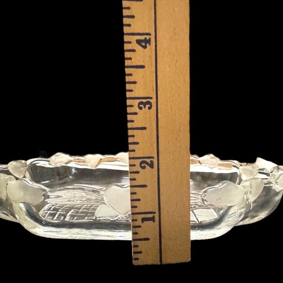 Mikasa Germany Vintage Sweet Dish Carolers 8-1/4" Heavy Crystal - Picture 4 of 8